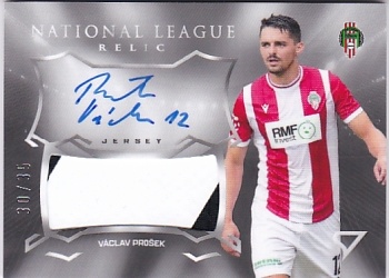 Vaclav Prosek Viktoria Zizkov SportZoo Chance Narodni Liga 2025/26 National League Relic /35 #NR-VP
