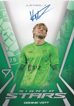 Dominik Vott Pribram SportZoo Chance Narodni Liga 2025/26 Signed Stars - Level 1 /99 #SL1-DV