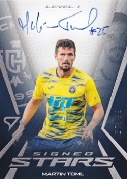 Martin Toml Chrudim SportZoo Chance Narodni Liga 2025/26 Signed Stars - Level 1 /99 #SL1-MT