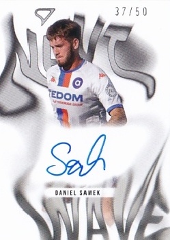 Daniel Samek Artis Brno SportZoo Chance Narodni Liga 2025/26 Next Wave Light Gold Auto /50 #NWS-DS