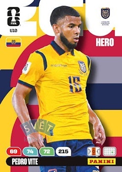 Pedro Vite Ecuador Panini FIFA World Cup 2026 Adrenalyn XL Upgrade #U10