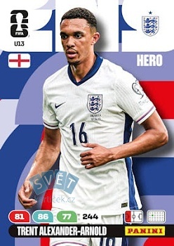 Trent Alexander-Arnold England Panini FIFA World Cup 2026 Adrenalyn XL Upgrade #U13