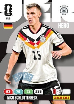 Nico Schlotterbeck Germany Panini FIFA World Cup 2026 Adrenalyn XL Upgrade #U18