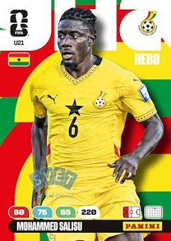 Mohammed Salisu Ghana Panini FIFA World Cup 2026 Adrenalyn XL Upgrade #U21