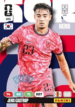 Jens Castrop South Korea Panini FIFA World Cup 2026 Adrenalyn XL Upgrade #U23