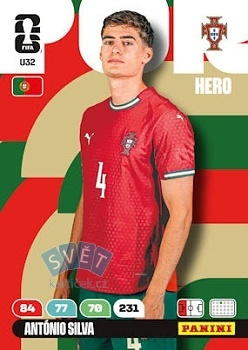 Antonio Silva Portugal Panini FIFA World Cup 2026 Adrenalyn XL Upgrade #U32