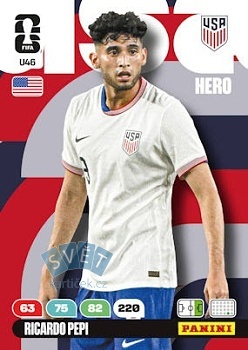 Ricardo Pepi USA Panini FIFA World Cup 2026 Adrenalyn XL Upgrade #U46