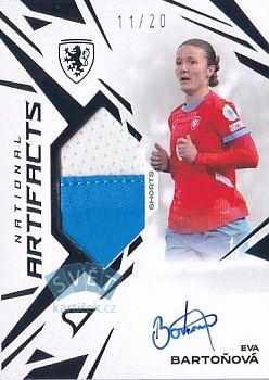 Eva Bartonova Czech Republic SportZoo Hrdi Lvi 2025 National Artifacts /20 #NA-EB