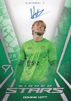 Dominik Vott Pribram SportZoo Chance Narodni Liga 2025/26 Signed Stars - Level 1 /99 #SL1-DV