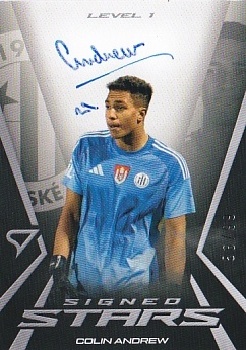 Colin Andrew Ceske Budejovice SportZoo Chance Narodni Liga 2025/26 Signed Stars - Level 1 /99 #SL1-CA
