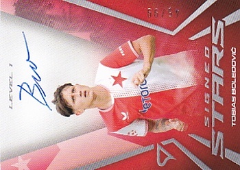 Tobias Boledovic Slavia Praha B SportZoo Chance Narodni Liga 2025/26 Signed Stars - Level 1 /99 #SL1-TB