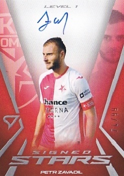 Petr Zavadil Kromeriz SportZoo Chance Narodni Liga 2025/26 Signed Stars - Level 1 /99 #SL1-PZ