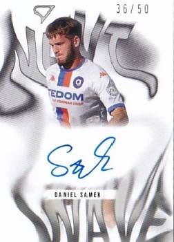 Daniel Samek Artis Brno SportZoo Chance Narodni Liga 2025/26 Next Wave Light Gold Auto /50 #NWS-DS