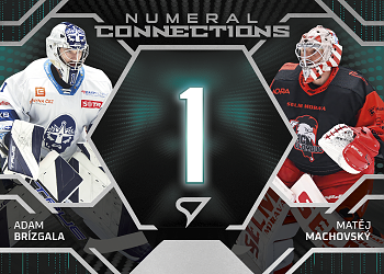Brizgala - Machovsky Kladno - Olomouc Tipsport ELH 2025/26 SportZoo 2. serie Numeral Connections #NC-01