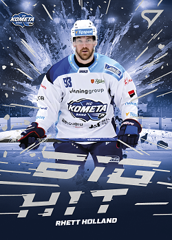 Rhett Holland Kometa Brno Tipsport ELH 2025/26 SportZoo 2. serie Big Hit #BD-01