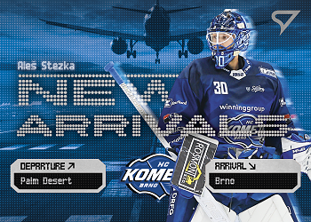 Ales Stezka Kometa Brno Tipsport ELH 2025/26 SportZoo 2. serie New Arrivals #NA-01