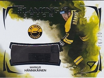 Markus Hannikainen Litvinov Tipsport ELH 2025/26 SportZoo 2. serie Flaming Stick /30 #FS-MH