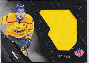 Jan Ordos Ceske Budejovice Tipsport ELH 2025/26 SportZoo 2. serie Game Jersey /85 #GJ-JO