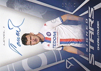 Ondrej Coudek Artis Brno SportZoo Chance Narodni Liga 2025/26 Signed Stars - Level 1 /99 #SL1-OC