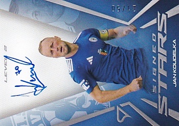 Jan Koudelka Prostejov SportZoo Chance Narodni Liga 2025/26 Signed Stars - Level 2 /50 #SL2-JK