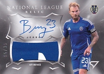 Vit Benes Jihlava SportZoo Chance Narodni Liga 2025/26 National League Relic /35 #NR-VB