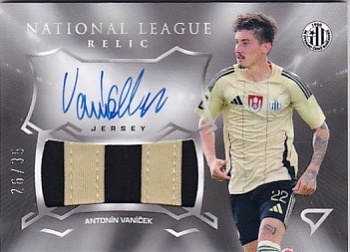 Antonin Vanicek Ceske Budejovice SportZoo Chance Narodni Liga 2025/26 National League Relic /35 #NR-AV
