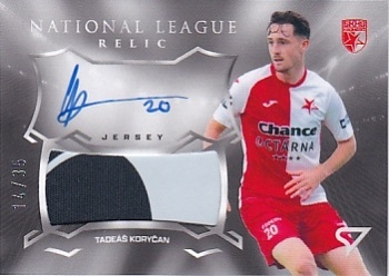 Tadeas Korycan Kromeriz SportZoo Chance Narodni Liga 2025/26 National League Relic /35 #NR-TK