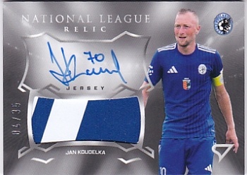 Jan Koudelka Prostejov SportZoo Chance Narodni Liga 2025/26 National League Relic /35 #NR-KO