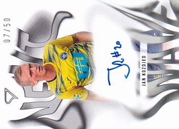 Jan Kozojed Chrudim SportZoo Chance Narodni Liga 2025/26 Next Wave Light Gold Auto /50 #NWS-JK