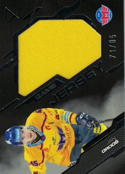 Jan Ordos Ceske Budejovice Tipsport ELH 2025/26 SportZoo 2. serie Game Jersey /85 #GJ-JO