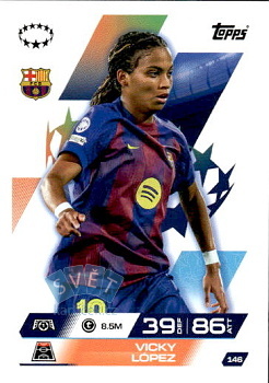 Vicky Lopez FC Barcelona Topps Match Attax EXTRA UEFA Club Competitions 2025/26 UEFA Women's Champions League #146