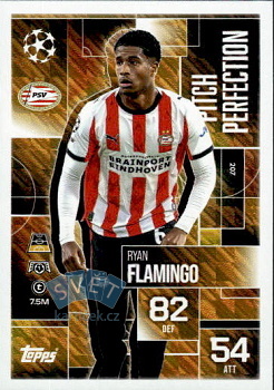 Ryan Flamingo PSV Eindhoven Topps Match Attax EXTRA UEFA Club Competitions 2025/26 Pitch Perfection #207