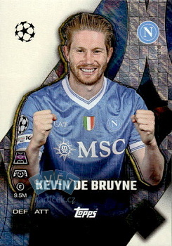 Kevin De Bruyne SSC Napoli Topps Match Attax EXTRA UEFA Club Competitions 2025/26 Build-a-Baller Ultimate Baller #BAB3
