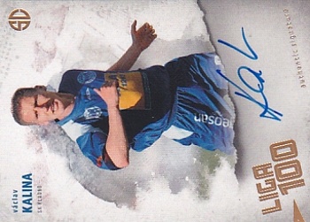 Vaclav Kalina Kladno Supr Cards Liga 100 2. serie GOLD /14 #KA-VA