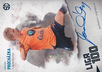 Vaclav Prochazka FK Mlada Boleslav Supr Cards Liga 100 2. serie TURQUOISE /3 #PR-VA