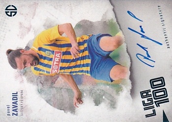 Pavel Zavadil Opava Supr Cards Liga 100 2. serie TURQUOISE /3 #ZA-PAO