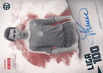 Vladimir Kinier Dukla Banska Bystrica Supr Cards Liga 100 2. serie TURQUOISE /4 #KI-VL