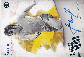 Pavel Stratil Teplice Supr Cards Liga 100 2. serie TURQUOISE /5 #ST-PA
