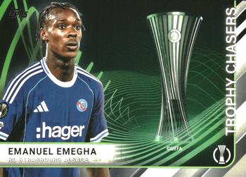 Emanuel Emegha RC Strasbourg Topps UEFA Club Competitions 2025/26 Trophy Chasers #TC-21