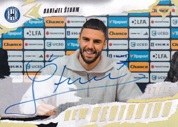 Danijel Sturm Sigma Olomouc SportZoo Chance Liga 2025/26 2. serie New Beginning Auto /45 #NBS-DS