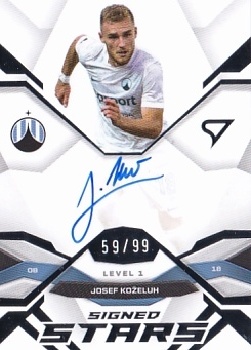 Josef Kozeluh Liberec SportZoo Chance Liga 2025/26 2. serie Signed Stars - Level 1 /99 #SL1-JK