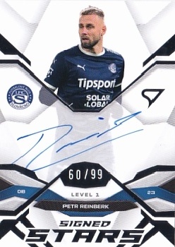 Petr Reinberk Slovacko SportZoo Chance Liga 2025/26 2. serie Signed Stars - Level 1 /99 #SL1-PR