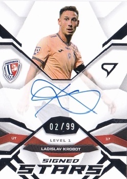 Ladislav Krobot Pardubice SportZoo Chance Liga 2025/26 2. serie Signed Stars - Level 1 /99 #SL1-LK