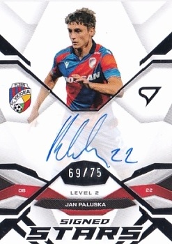 Jan Paluska Viktoria Plzen SportZoo Chance Liga 2025/26 2. serie Signed Stars - Level 2 /75 #SL2-JP