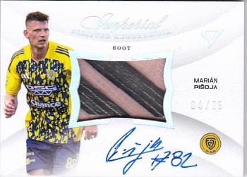Marian Pisoja Zlin SportZoo Chance Liga 2025/26 2. serie Imperial Scripted Memorabilia - Silver Auto #IM-PI