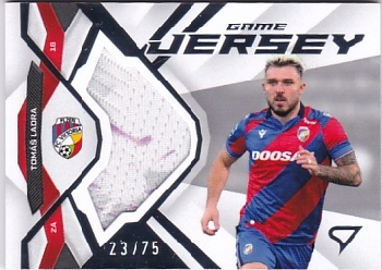 Tomas Ladra Viktoria Plzen SportZoo Chance Liga 2025/26 2. serie Game Jersey /75 #GJ-TL