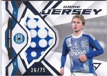 Michal Beran Sigma Olomouc SportZoo Chance Liga 2025/26 2. serie Game Jersey /75 #GJ-MB