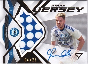 Jiri Spacil Sigma Olomouc SportZoo Chance Liga 2025/26 2. serie Game Jersey Auto /25 #GJ-SP