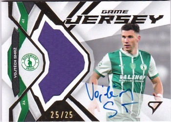 Vojtech Smrz Bohemians Praha SportZoo Chance Liga 2025/26 2. serie Game Jersey Auto /25 #GJ-VS
