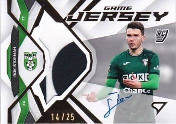 Rok Storman Karvina SportZoo Chance Liga 2025/26 2. serie Game Jersey Auto /25 #GJ-SO